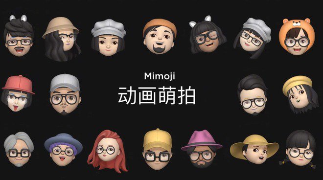 Xiaomi har släppt AR-baserade Mimoji-avatarer