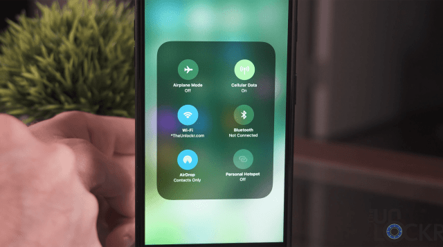3D Touch i iOS 11 Control Center