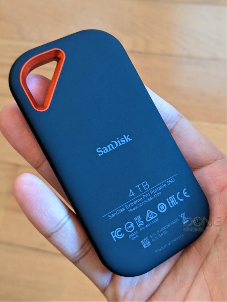 SanDisk Extreme Pro 4TB bärbar enhet