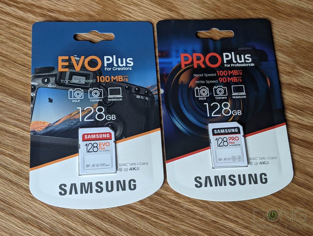 Samsung PRO Plus vs EVO Plus 3
