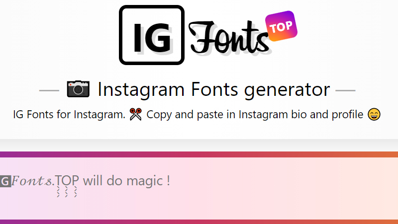 ig fonts top är ett bra alternativ