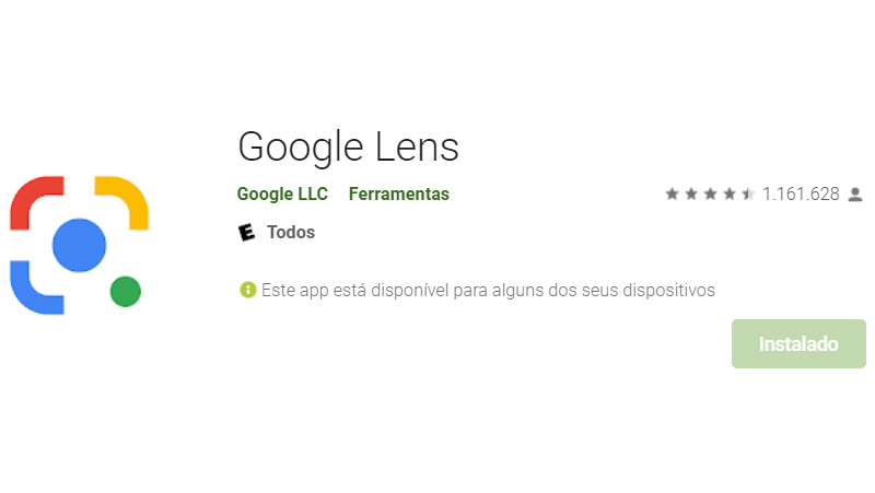 Google Lens-appen