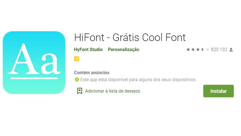 HiFont är enkelt och snabbt när det kommer till att ändra dina teckensnitt