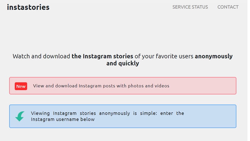 Insta Stories är ett annat enkelt alternativ för att se anonyma berättelser