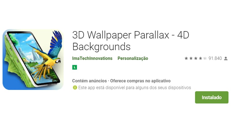 3d tapeter parallax har gratis 3d mobil bakgrundsbild