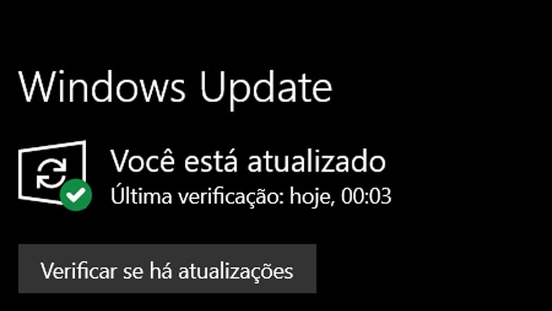 Kontrollera din Windows 10 för uppdateringar