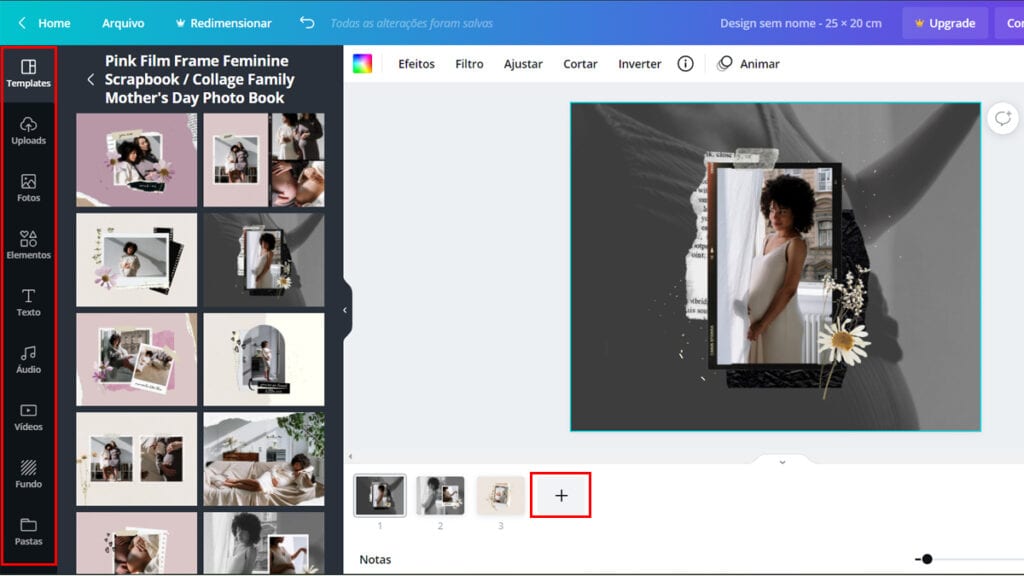 Canva är en webbplats som låter dig skapa ett virtuellt fotoalbum