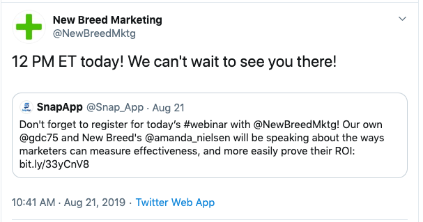new_breed_twitter_post_about_a_webinar