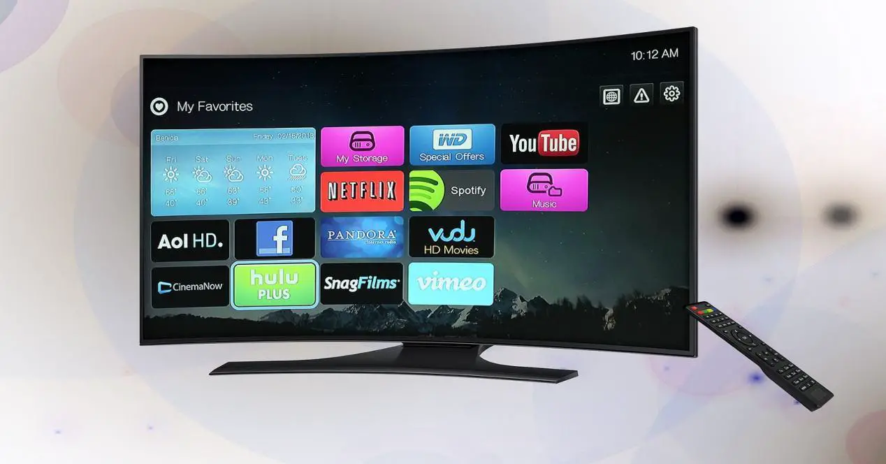 Smart TV with Alexa built-in