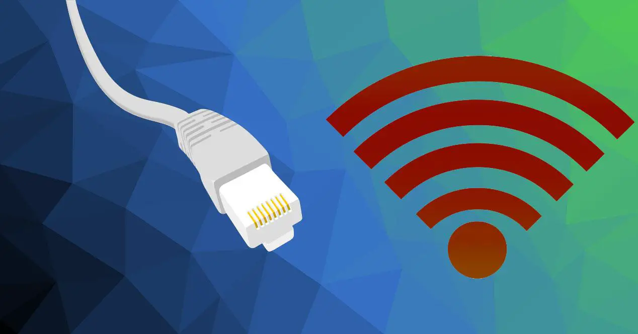3 steps to remove the wired connection and connect via Wi-Fi