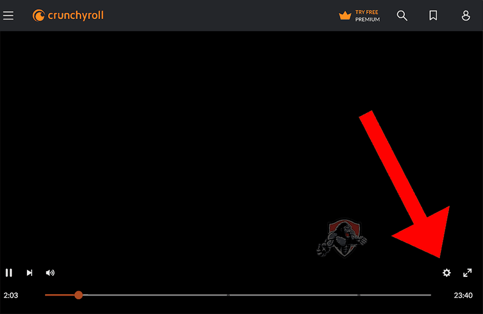 Crunchyroll Video Player Inställningar