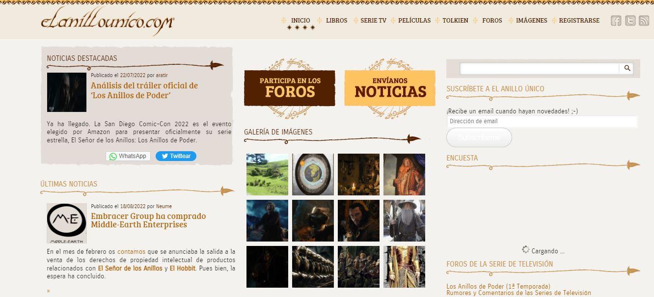 You will like these Lord of the Rings websites