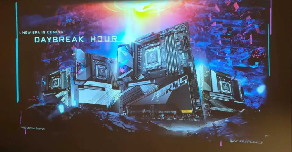 Gigabyte shows us its motherboards