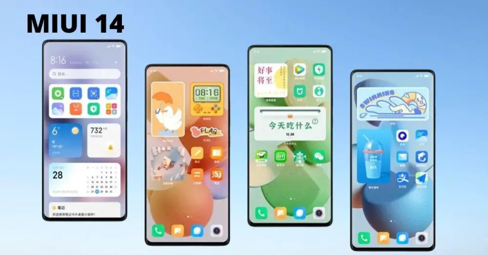 MIUI 14 will change its