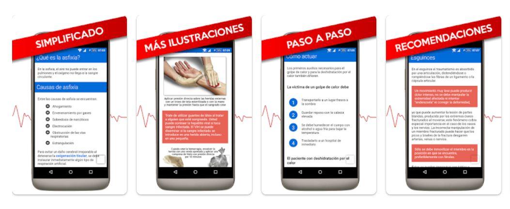 Emergency or accident: These apps help you with first aid