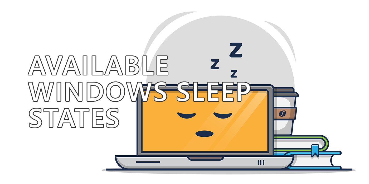 available windows sleep states